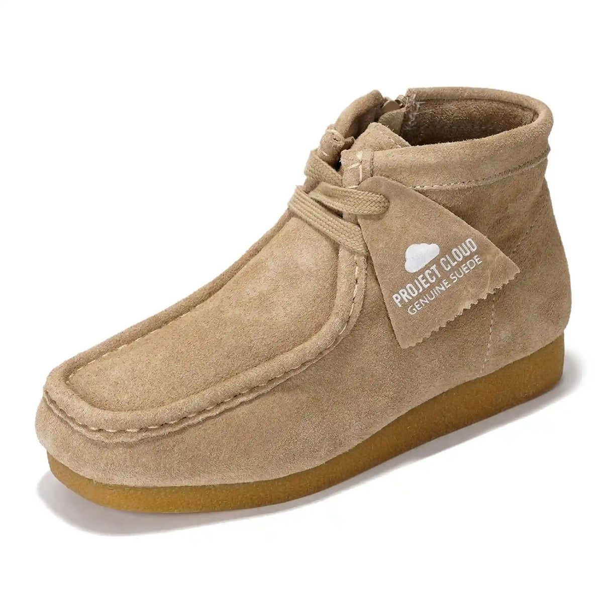 Project Cloud Kids | Genuine Leather Ankle Boots | Lightweight | Water Resistant | Non-Slip - LilWallyBoot