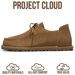 Project Cloud Women's | Project Cloud 100% Genuine Leather Loafers for Women | Soft & Plush Insole | Lightweight | Non-Slip - Uma
