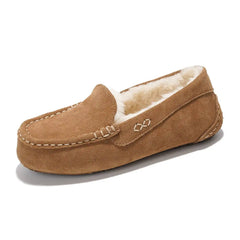 Project Cloud Women's | 100% Genuine Suede Loafers | Memory Foam | Lightweight | Non-Slip - Cathi