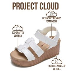 Project Cloud Kids | Dressy Beach Platform Heel | Memory Foam | Lightweight | Non-Slip - Easter Kids