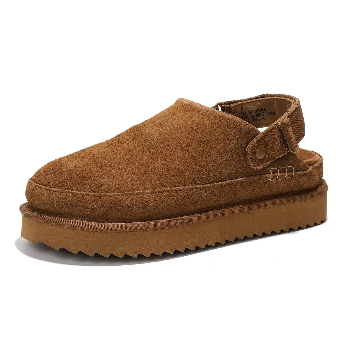 Project Cloud Women's | Genuine Suede Clogs for Women | Memory Foam | Lightweight | Non-Slip - Goldstar