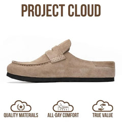 Project Cloud Women's | Genuine Leather Clogs for Women | Memory Foam | Lightweight | Non-Slip - Haven