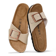 Project Cloud Women's | Genuine Leather Sandals for Women | Memory Foam | Lightweight | Non-Slip - Ibiza