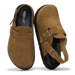 Project Cloud Women's | Lightweight Clogs | Genuine Leather Upper | Memory Foam | Non-Slip - Cassey