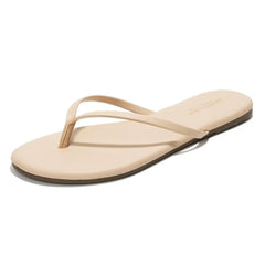 Project Cloud Women's | Eco-Leather Women Flip Flops | Memory Foam | Lightweight | Non-Slip - Foundations